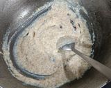 A picture of step 5 of Rajgira halwa.