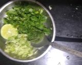 A picture of step 1 of Coriander Cucumber Soup.