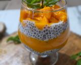 A picture of step 5 of Mango Chia Seed Pudding.