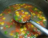 A picture of step 3 of Hot Garlic Vegetable Soup.
