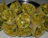 A picture of step 6 of Veggie Cone.