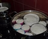 Foto langkah ke 5 dari resep Nasi Tim TJ (Tahu Jamur).
