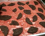 Foto langkah ke 8 dari resep Red Velvet Oreo Fudgy Brownies🇺🇸 #dessert.