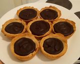 Hình bước làm 8 của món Chocolate pudding tart