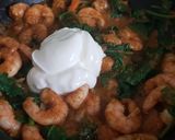 A picture of step 4 of ShoSho's Tandoori Prawns.