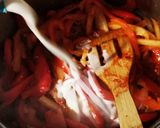 Lecsós penne recept fázis 3 fotója