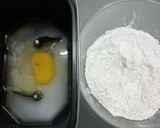 Gambar langkah 1 resipi Kue pau inti kacang merah #Umie.