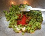 A picture of step 2 of Green Peas Poori.