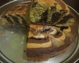 A picture of step 5 of Chocolate-Vanilla Marble Cake #authorsmarathon#.