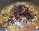 A picture of step 5 of Chicken Aalo Biryani.