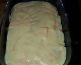 A picture of step 5 of "no pasta" lasagne.
