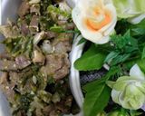 Foto langkah ke 3 dari resep Lidah sapi cabai hijau.
