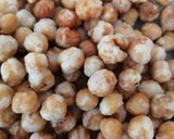 A picture of step 2 of Chilli chana fry(chik peas).