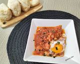 Foto del paso 8 de la receta: Fritada de tomate con bacalao y huevos