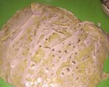 A picture of step 2 of Beef and chips wrap.