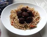 A picture of step 9 of Dry Veg Manchurian.