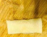 A picture of step 3 of Chicken spring rolls.