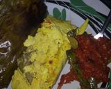 Foto langkah ke 6 dari resep Pepes tahu ayam pedas.