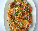 A picture of step 7 of Hyderbadi Chicken Biryani.