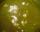 A picture of step 7 of Methi chaman.