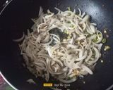 A picture of step 3 of Green Amaranth Leaves Sabji.