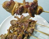 Foto langkah ke 4 dari resep Sate Jamur Tiram.