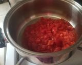 A picture of step 3 of Wanted My Own Tomato Basil Soup.