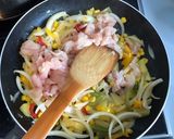 A picture of step 2 of Easy Hawaiian Teriyaki Tacos.