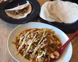 A picture of step 6 of Easy Hawaiian Teriyaki Tacos.