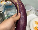 Hình bước làm 2 của món Cà Tím Xào Thịt Ba Chỉ