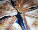 A picture of step 2 of Toast bread with sardines.
