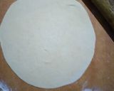 A picture of step 8 of Chapati mixed with butternut.