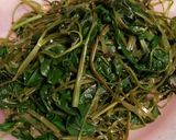Foto langkah ke 5 dari resep Pelecing kangkung khas Bali ala Emak Kembar.