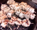 A picture of step 9 of Rosemary Lemon Chicken Skewers.
