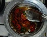 A picture of step 3 of Leftover Chhole Pulao.