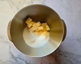 Une image de l'étape 2 de Biscuits Sapin de Noël aux noisettes.