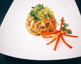 Hình bước làm 13 của món Fried rice of Yangzhou