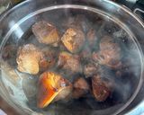 A picture of step 2 of Killer Sprite Dry Pork Adobo.