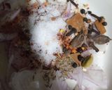 A picture of step 1 of Khara Masala Qeema.