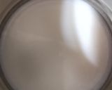 A picture of step 1 of Papaya pudding.
