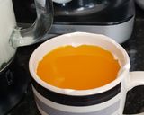 A picture of step 1 of Mango lassi #ramadankitayari.