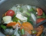 Foto langkah ke 4 dari resep Sayur Sop / Sop cemplung.