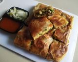 Foto langkah ke 7 dari resep Martabak Telur Kulit Lumpia.