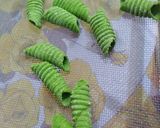 Foto del passaggio 4 della ricetta Garganelli alla bietola pasta fresca