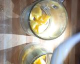 A picture of step 2 of Mango mastani.