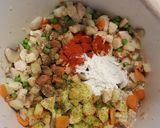 Tárkonyos csirkeraguleves recept fázis 4 fotója