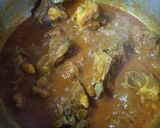 A picture of step 4 of Arvi gosht.