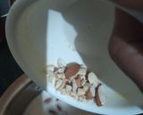 A picture of step 3 of Dry Fruit sweet curd.