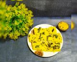 A picture of step 1 of Khaman Dhokla.