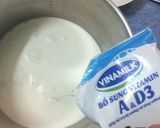 Hình bước làm 2 của món Bánh flan trứng sữa